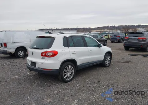 2011 Volkswagen Tiguan Se из США, поврежденный, VIN WVGBV7AX9BW511586